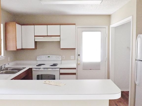 Facing Kitchen from Living area