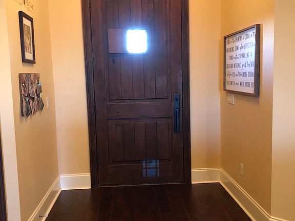 Solid wood front door 