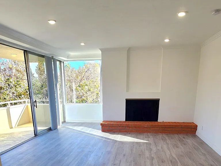 Living Room with Fireplace