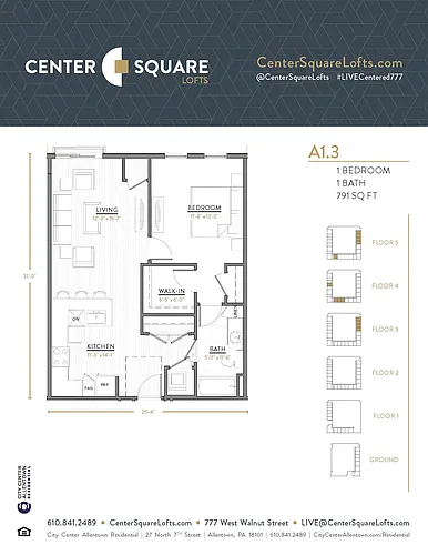 Floor plan A13