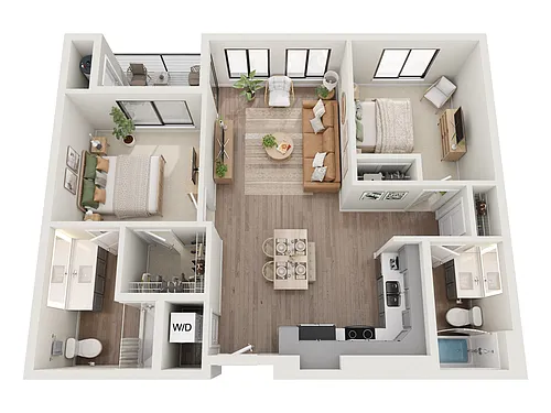 Floor plan B