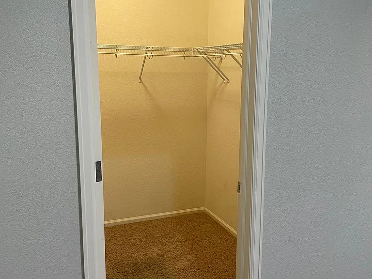 Walk In Closet in Master Bedroom
