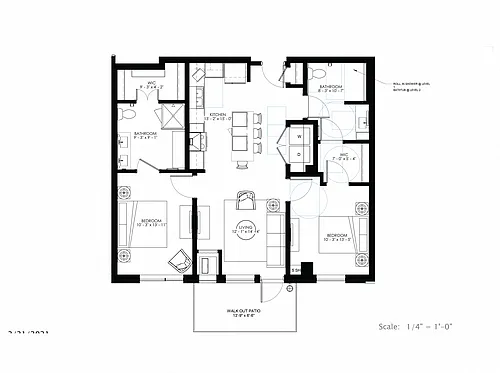 Floor plan C3A