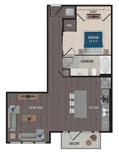 Floor plan E4-Studio