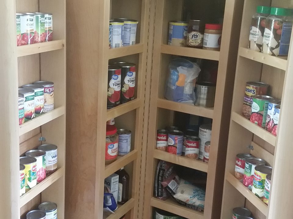 Built in pantry