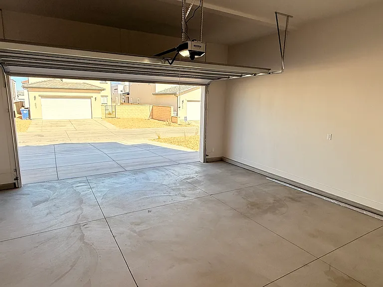 oversized 2 car garage