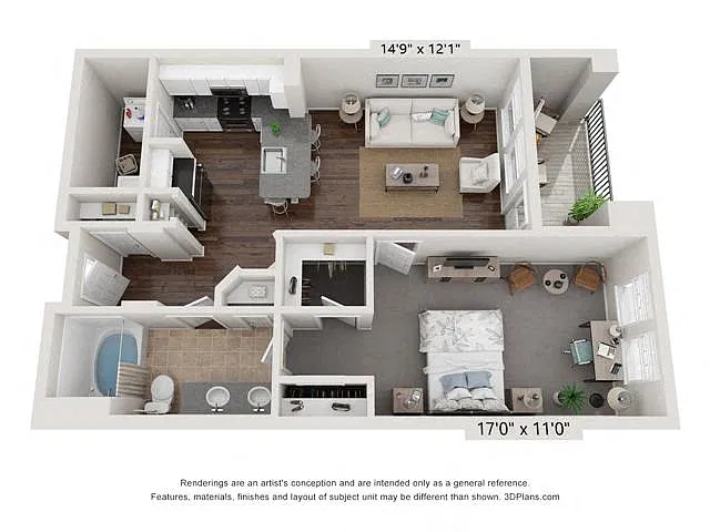 Floor plan THE SCHOONER