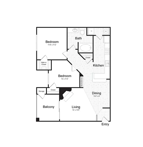Floor plan B1