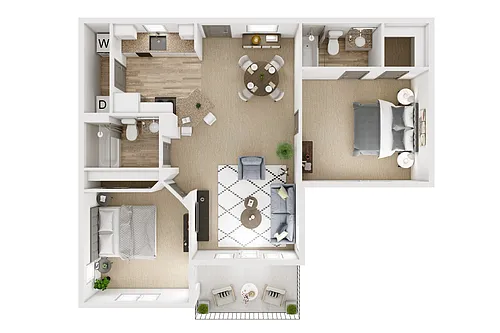 Floor plan Huntington