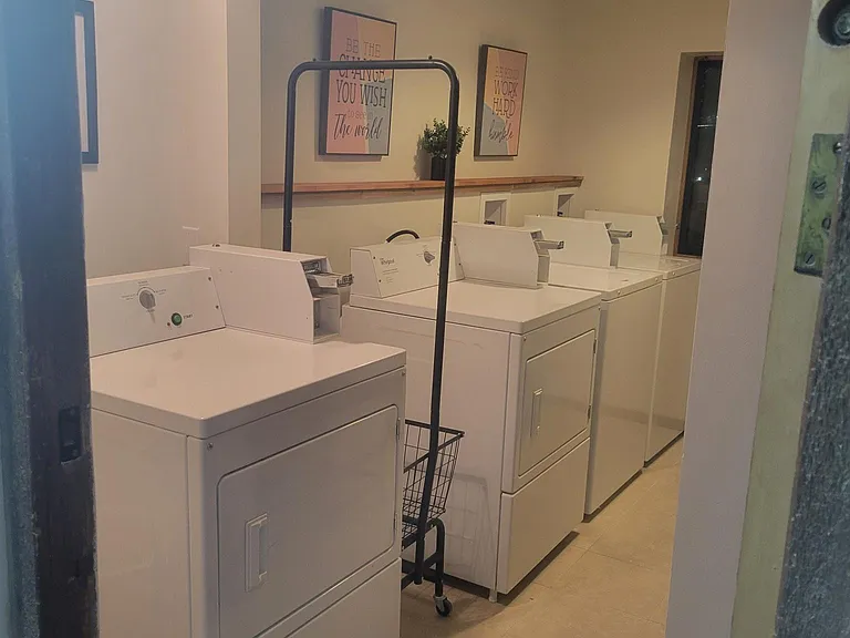 Shared laundry room