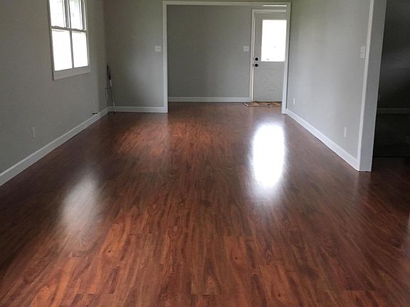 Living Room/Dining combo with laminate floor