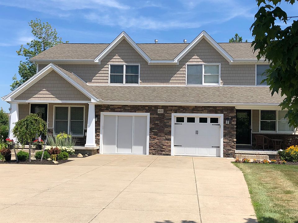 Extra wide concrete driveway