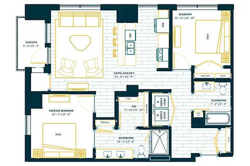 Floor plan Yesteryear