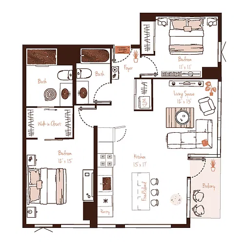 Floor plan C04