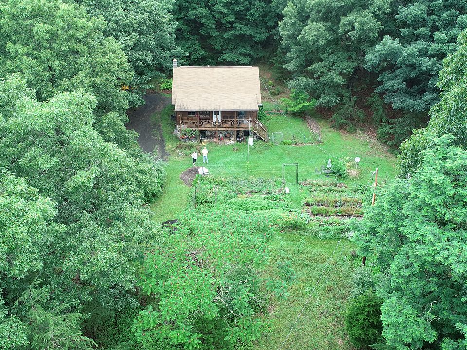 House, front yard and garden
