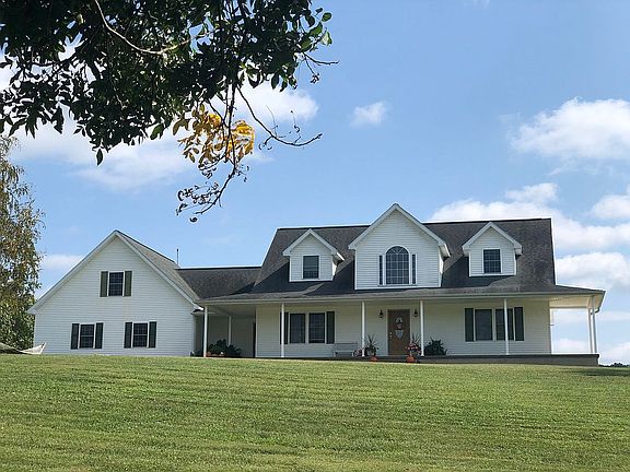 Front view from pecan tree