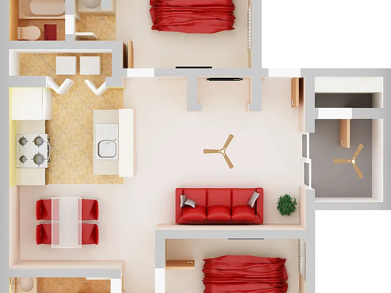 Scarlet Maple floor plan Willow Springs