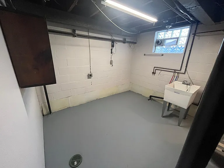 Laundry area (basement)