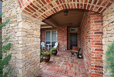 Beautiful Brick Entry