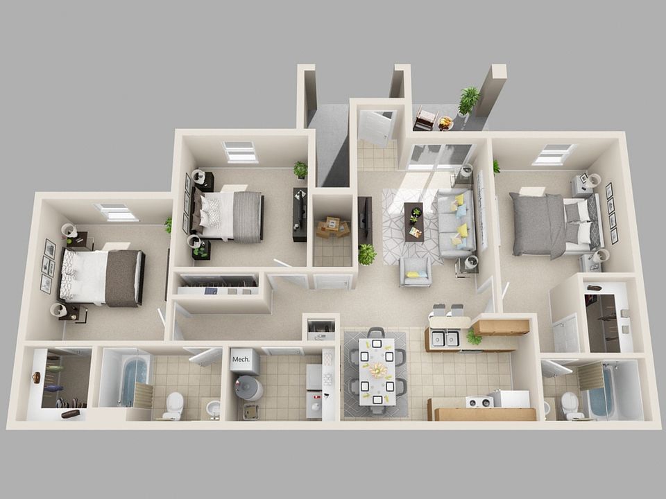 2nd image of 201 Wigwam Hollow Rd #3B-2Ba-1209Sqft