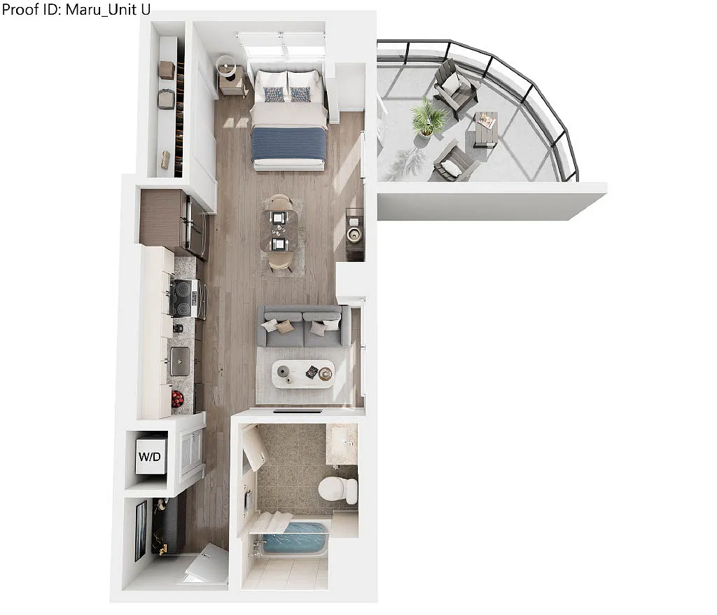 Floor plan U - Studio