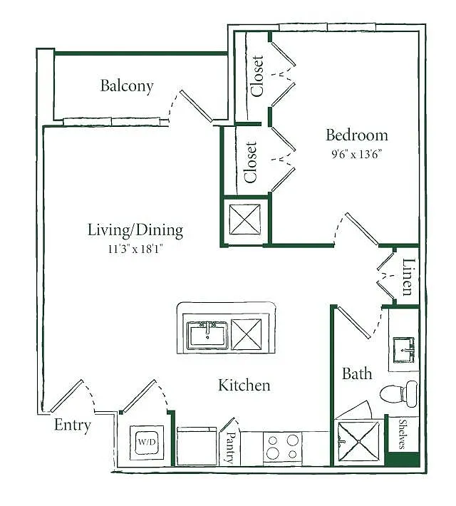 Floor plan HD-A2C