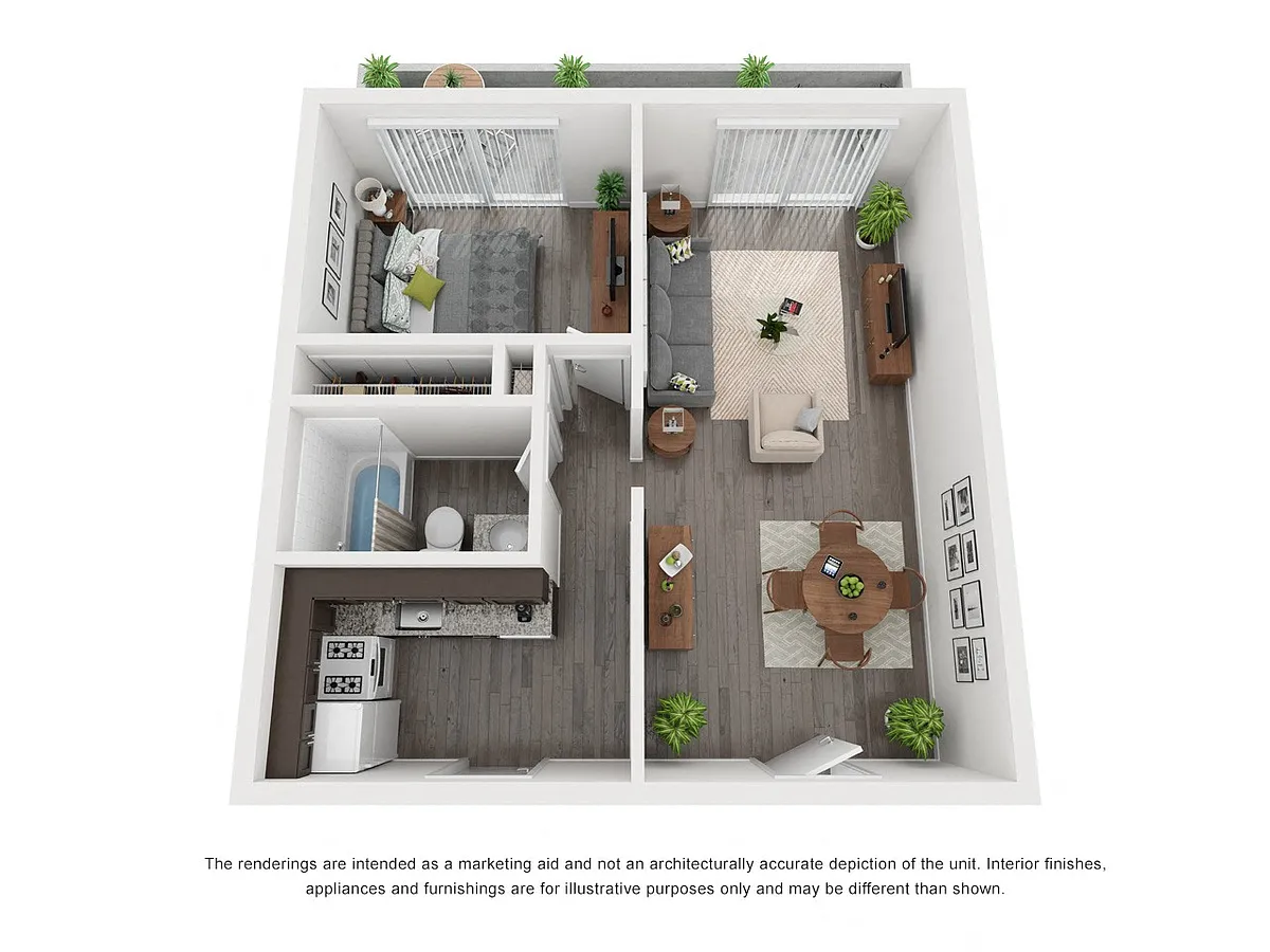 Floor plan Model A3