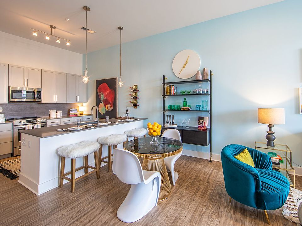 Dining Area with Open-Concept Kitchen