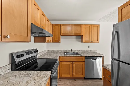Floor plan Two Bedroom One Bath