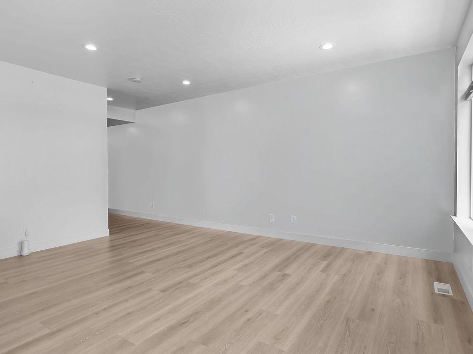 Entry way view of living room