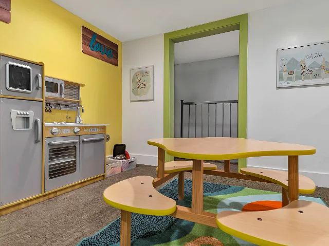 Two Story Playroom