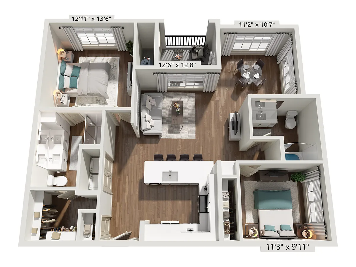 Floor plan B3