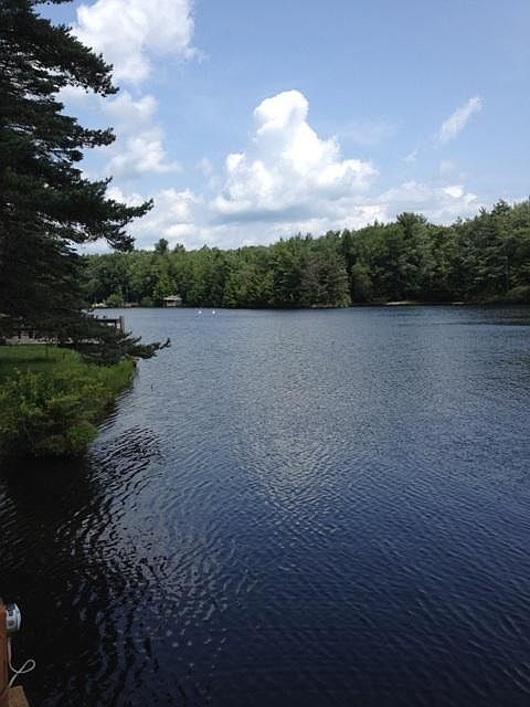 View down the lake