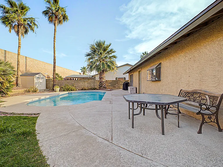 Patio area