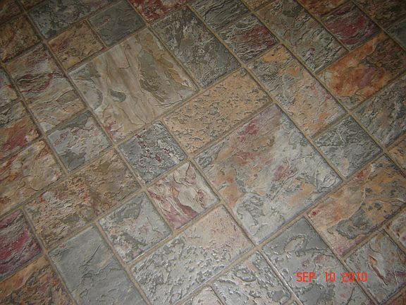 cook the dinner on the 20 year warranty flooring in the kitchen