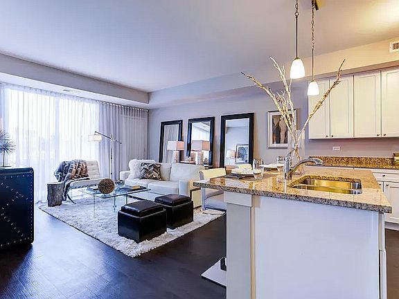 Bright and Airy Kitchen and Living room