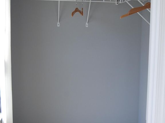 One of two walk-in closets in the Master Bedroom