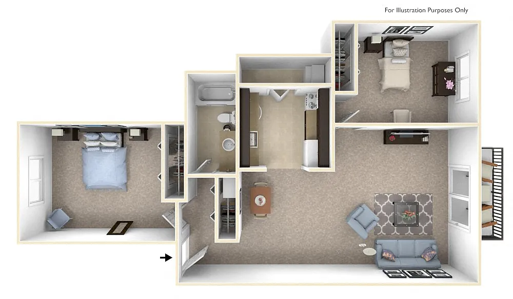 Floor plan Periwinkle
