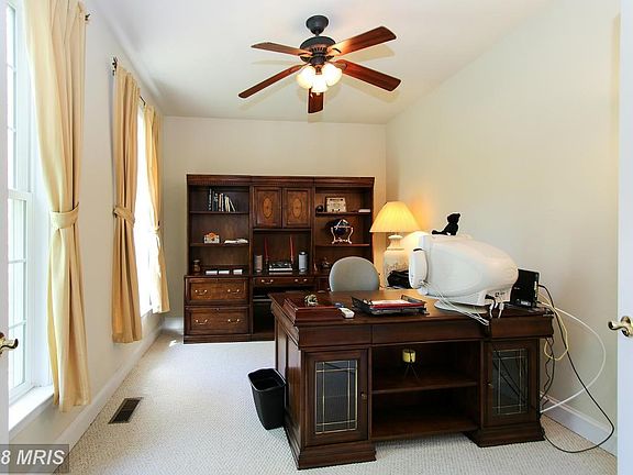 Office off of the foyer