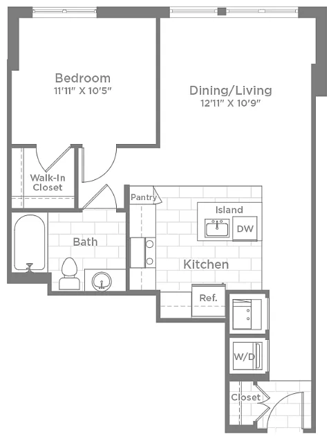 Floor plan A2a