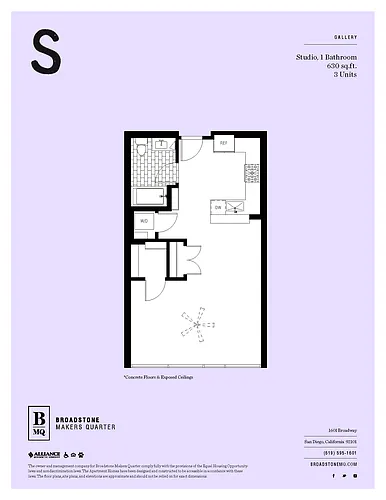 Floor plan S4