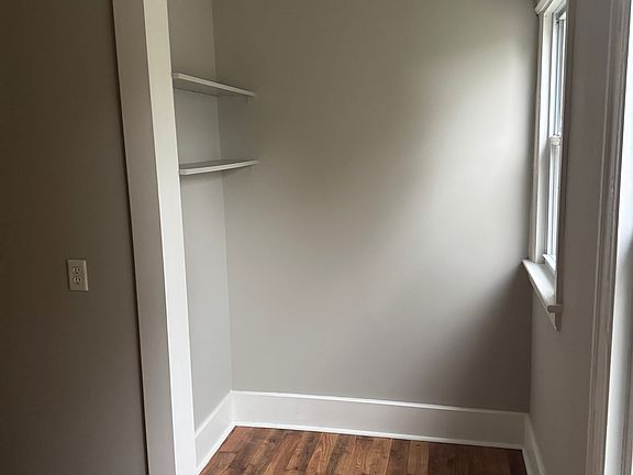 Space in back of kitchen for storage