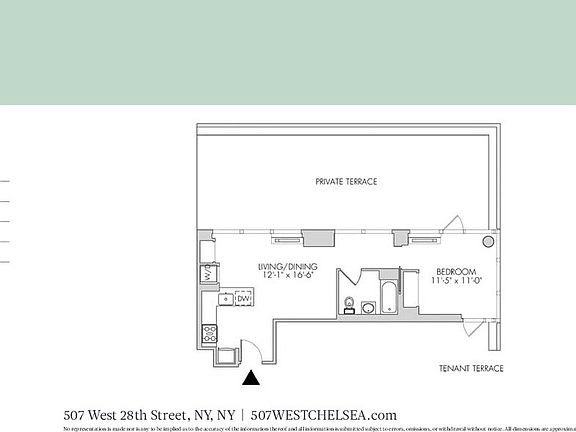 2nd image of 507 W 28th St #1103A