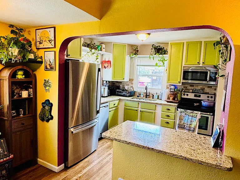 View to kitchen