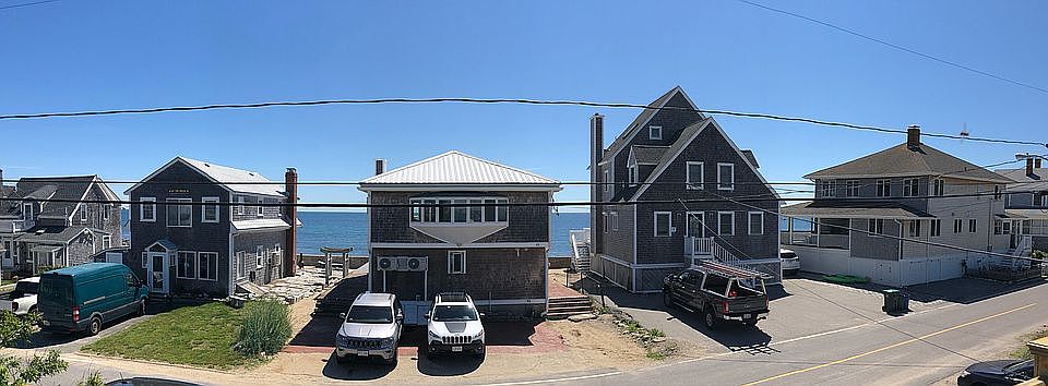 View from top front deck