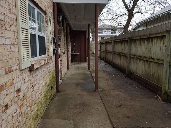 Side Walkway leads to Back
