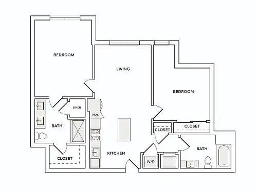 Floor plan B01