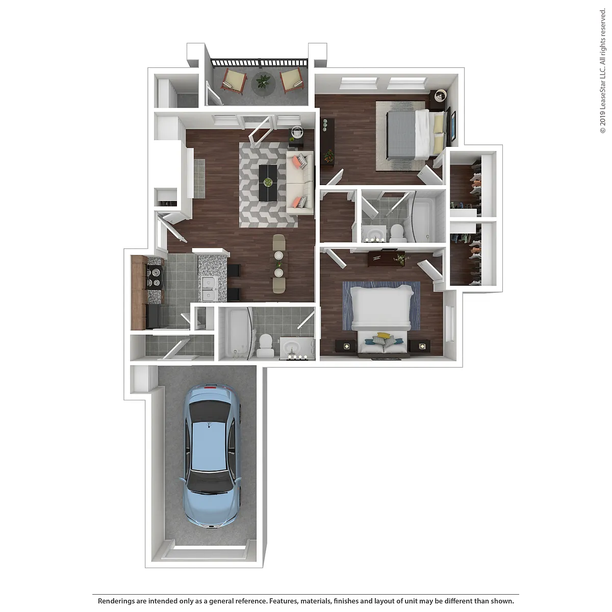 Floor plan B3