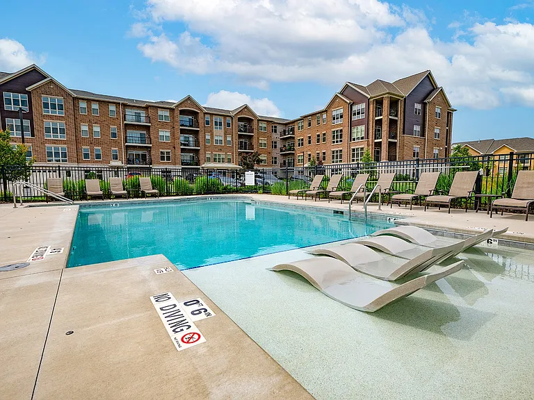 Main Clubhouse Pool with lounges