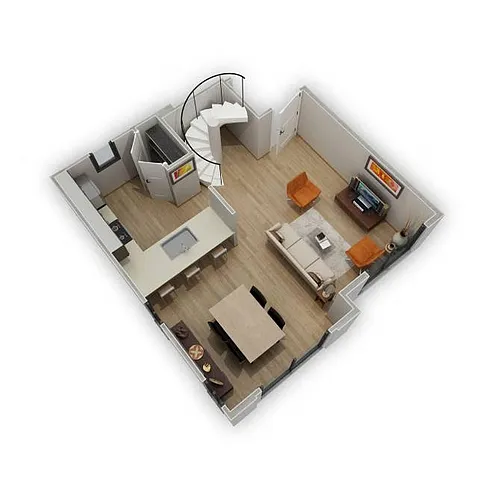 Floor plan Campbell